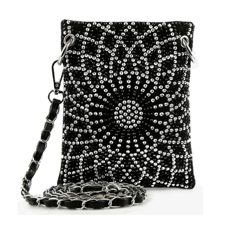Top Deals Rhinestone Design Ultra Petite Crossbody Sling