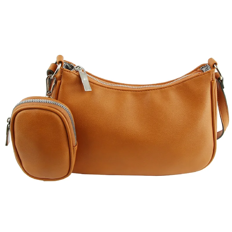 Romantic Fashion Discounts Daily Crossbody Bag with Small Pocket Key Ring