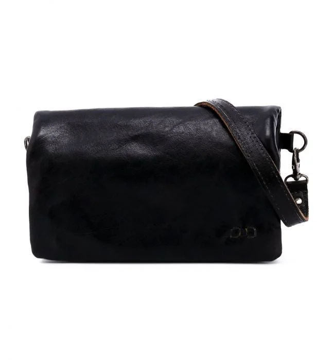 Inspired Bags For Modern Sophistication Cadence Black Rustic Convertible Clutch