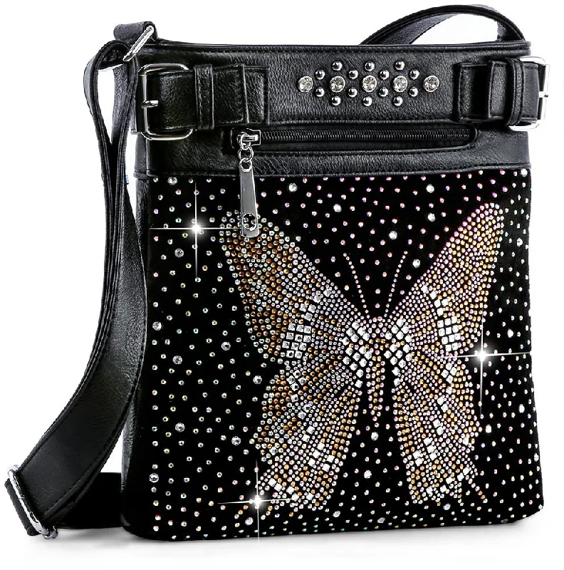 Spacious Bags With Holiday Promotions Butterfly Crossbody Sling