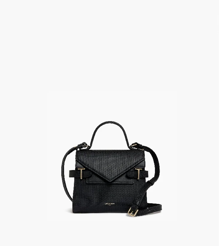Inspired Bags For Luxury Fashion Lovers Emilie small handbag with double flap in T-signature leather
