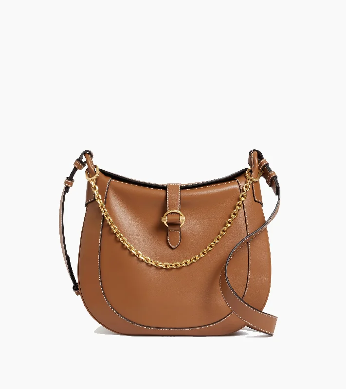 Crazy Discounts, Hurry Up Pia large shoulder bag in smooth leather