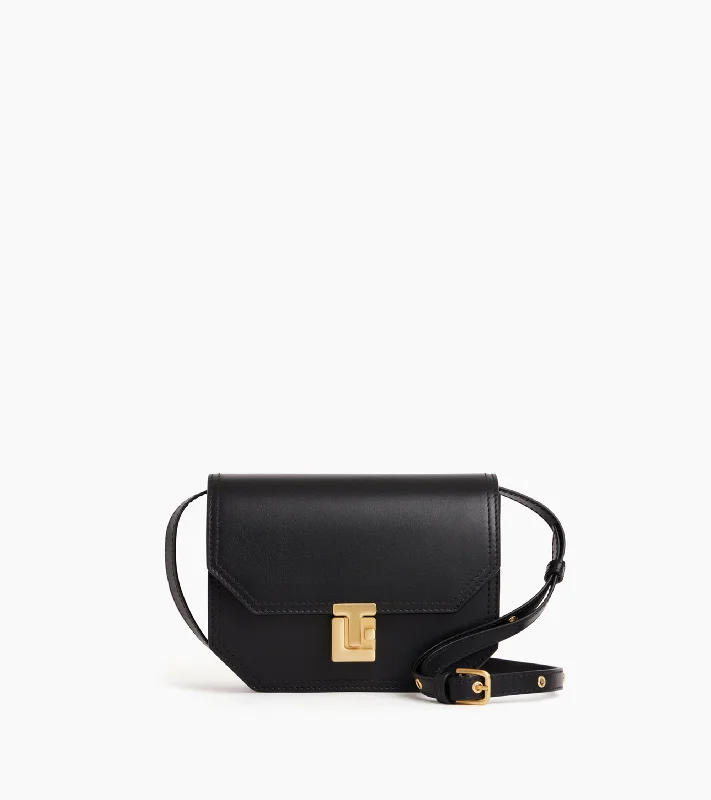 Latest Fashion Rose small shoulder bag in smooth leather