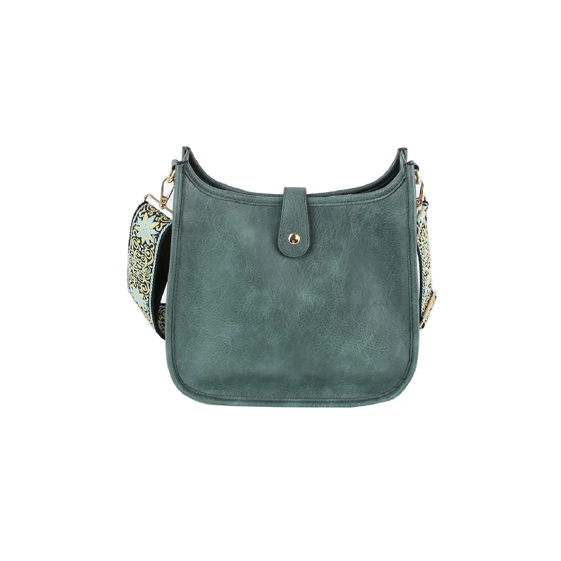 Catch Every Fashion Trend Casual leather crossbody bag with guitar strap