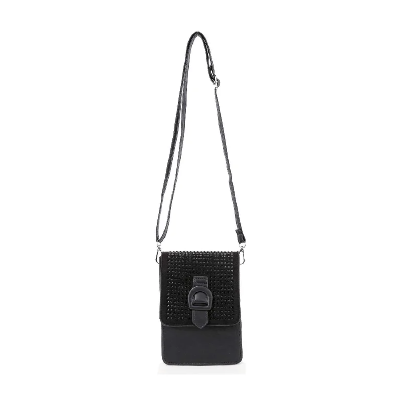Luxury Bags For Professionals With Discounts Rhinestone Front Flap Cell Phone Crossbody