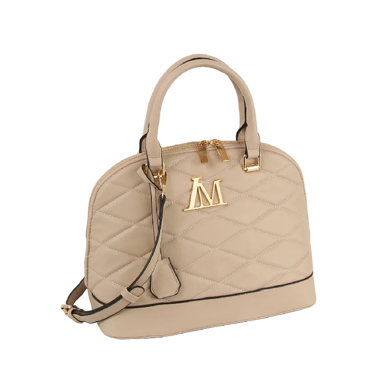New Season Fashion Preview Diamond Quilted Dome Handbag