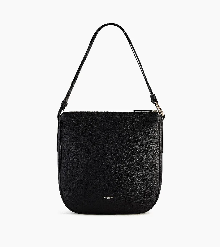 Ends Soon Madeleine mid-sized hobo bag in grained leather