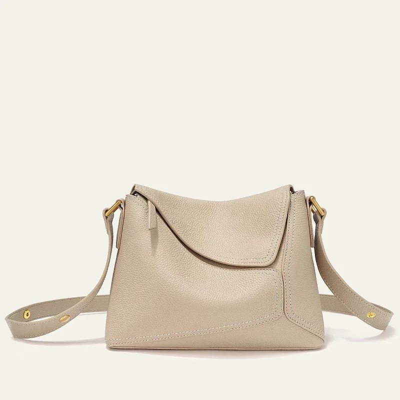 Premium Fashion Lucia Dos Shoulder/Crossbody Bag - Apricot