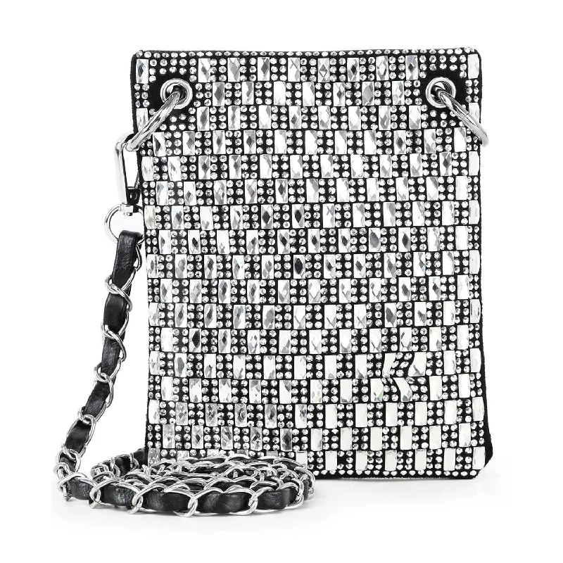 Huge Markdowns Petite Rhinestone Bling Crossbody Sling