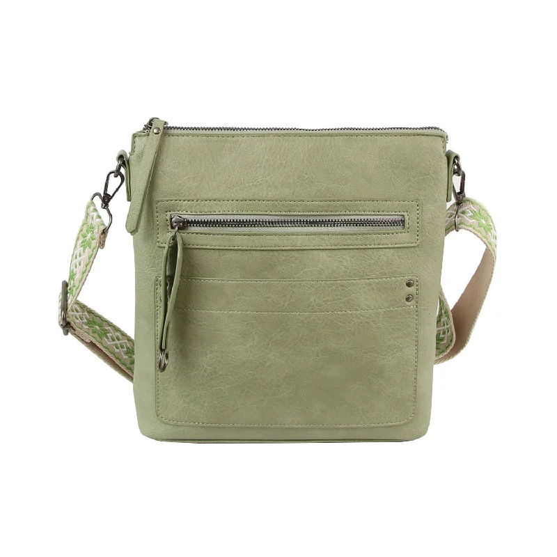 Bags For Personalized Gifts Daily Zip Pocket Guitar Strap Crossbody Bag