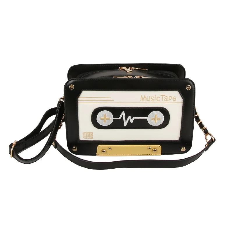 Chic Style, Always In Vogue Retro Cassette Crossbody Bag