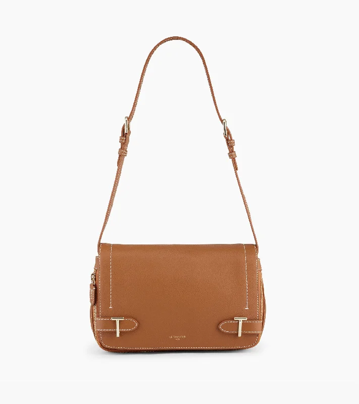 Hot Sale Simone small bag with crossbody strap in grained leather