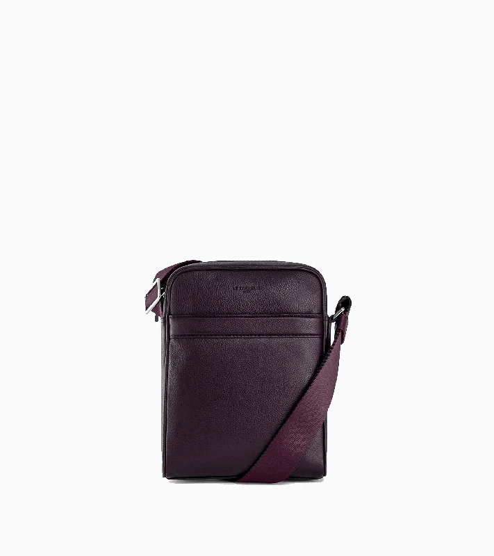 Bags For Sporty And Athletic Styles Charles medium-sized satchel in grained leather
