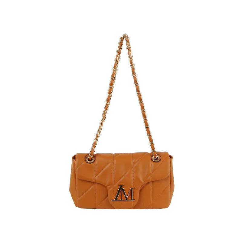 Unleash Your Fashion Chain-link Diamond Quilted Crossbody Bag