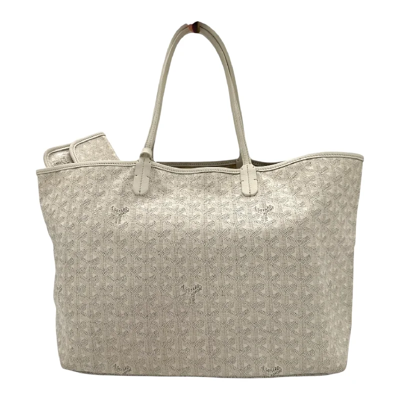 Clearance-Priced Bags GOYARD Coated Canvas Saint Louis Tote PM with Pouch