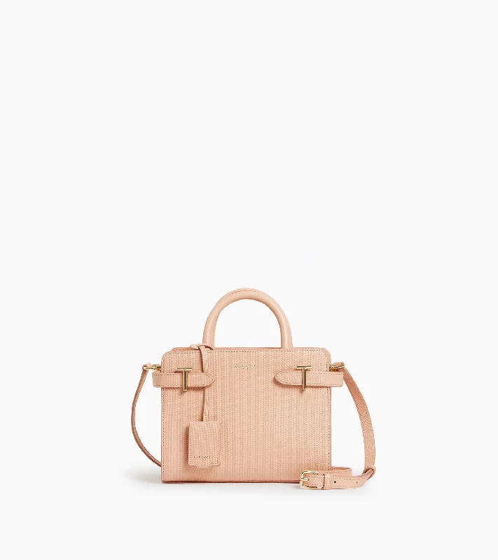 Trendy Bags For Teenage Girls Emilie small handbag in signature T leather