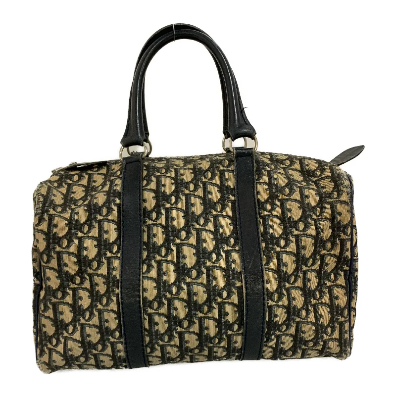 Compact Bags For Minimalist Travelers Christian Dior/Boston Bag/Indigo/All Over Print/ Compact Bags For Minimalist Travelers Christian Dior/Boston Bag/Indigo/All Over Print/