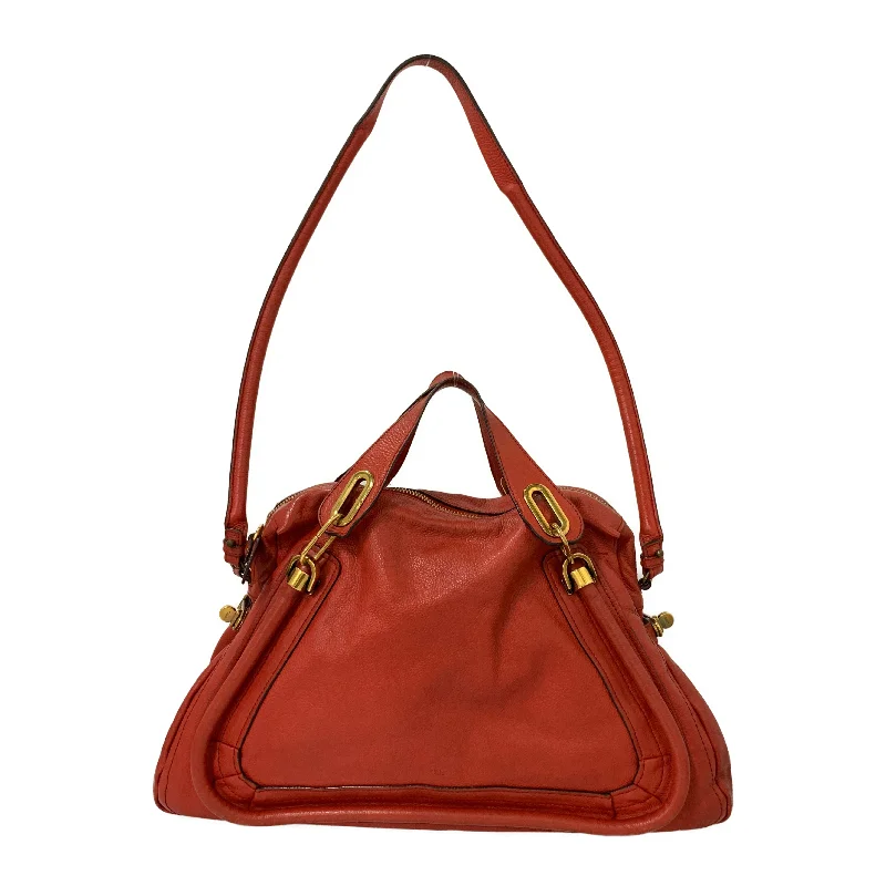 Crazy Price Slashing Chloe/Cross Body Bag/Red/Leather/