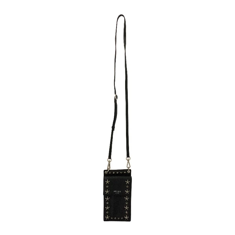 Ends Soon JIMMY CHOO/Bag/Black/Leather/