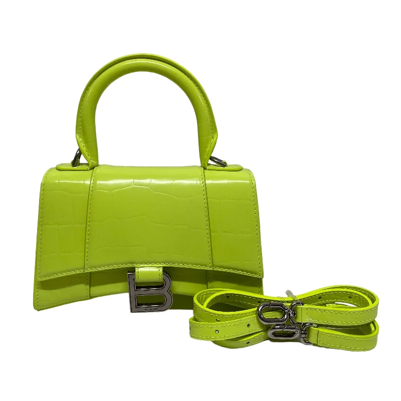 Fashion-Forward Offers BALENCIAGA/Hand Bag/Leather/GRN/METAL B