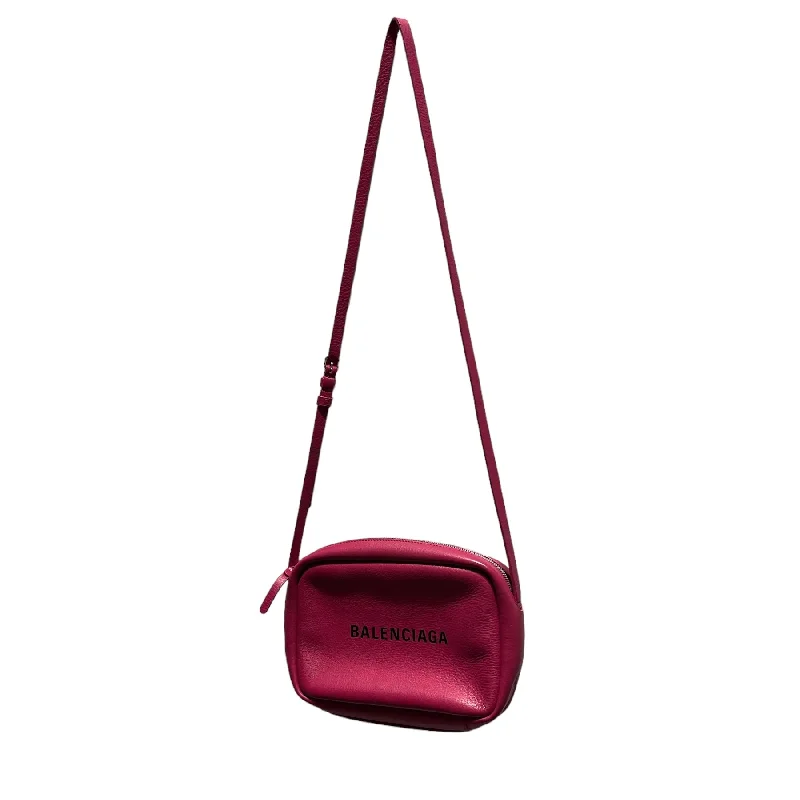 Sophisticated Fashion BALENCIAGA/Cross Body Bag/Leather/PNK/