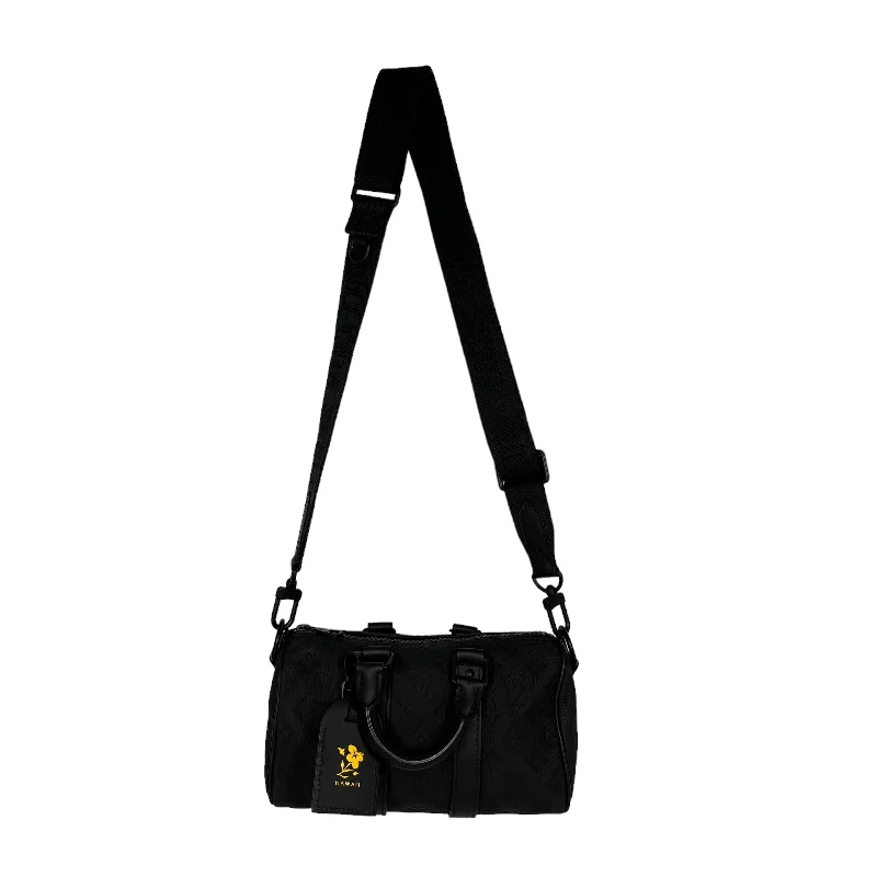 Durable And Fashionable Bags For Daily Use LOUIS VUITTON/Cross Body Bag/Monogram/Leather/BLK/KEEPALL BANDOULIERE