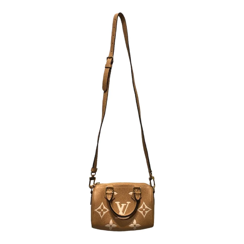 Discounted Designer Bags On Sale LOUIS VUITTON/Cross Body Bag/Monogram/BEG/nano speedy Discounted Designer Bags On Sale LOUIS VUITTON/Cross Body Bag/Monogram/BEG/nano speedy