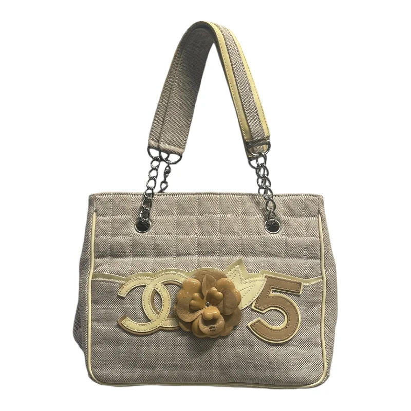 Stylish Bags With Discounts CHANEL/Hand Bag/Cotton/BEG/