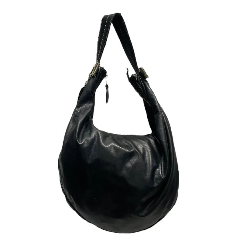 Cyber Monday Discounts On Bags GUCCI/Hand Bag/Leather/BLK/Gold Bows