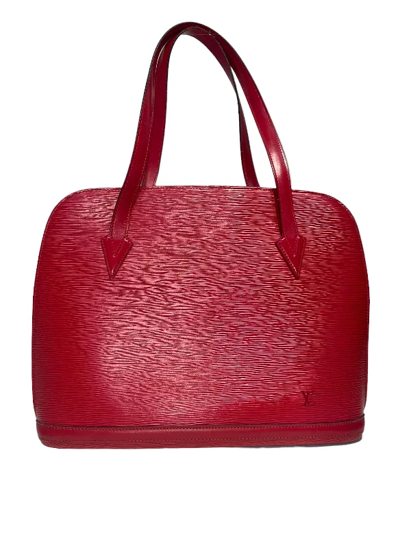 Cyber Monday Discounts On Bags LOUIS VUITTON/Hand Bag/Leather/RED/lv epi leather bag
