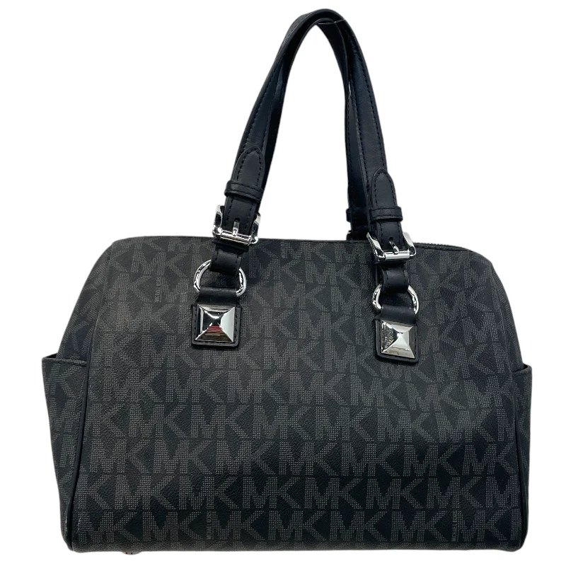 Black Friday Deals On Stylish Handbags MICHAEL MICHAEL KORS/Boston Bag/Monogram/Leather/BLK/ Black Friday Deals On Stylish Handbags MICHAEL MICHAEL KORS/Boston Bag/Monogram/Leather/BLK/