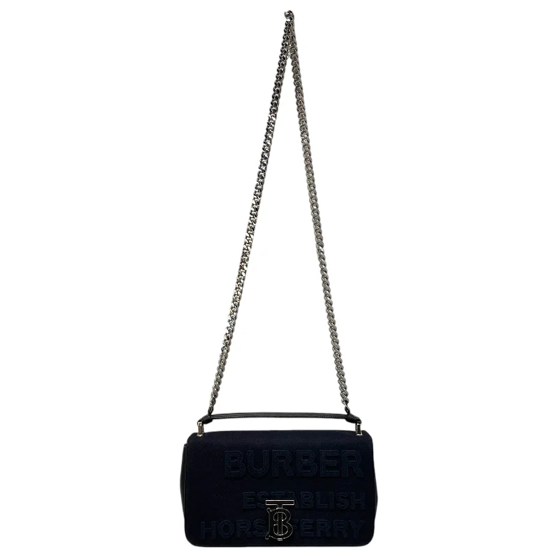 Classic Elegance Sales BURBERRY/Cross Body Bag/O/S/Cotton/NVY/Lola Horseferry
