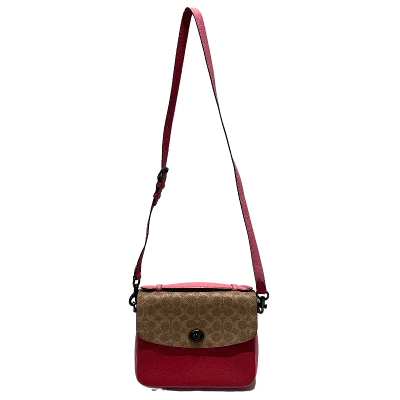 New Season Fashion Preview Sale COACH/Cross Body Bag/Leather/PNK/