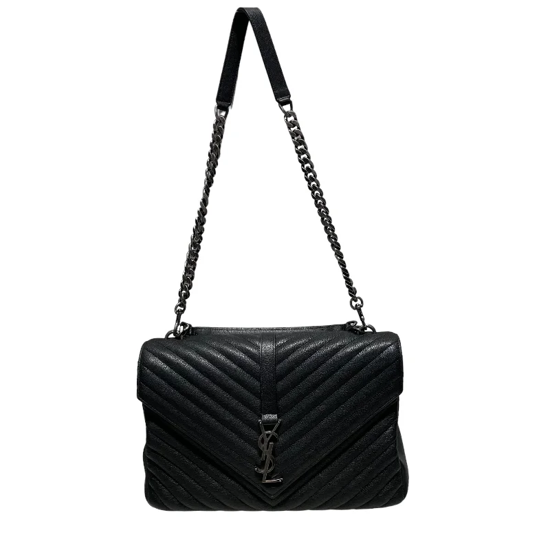 Stylish And Affordable Bags For Every Occasion SAINT LAURENT/Cross Body Bag/M/Leather/BLK/college monogramme