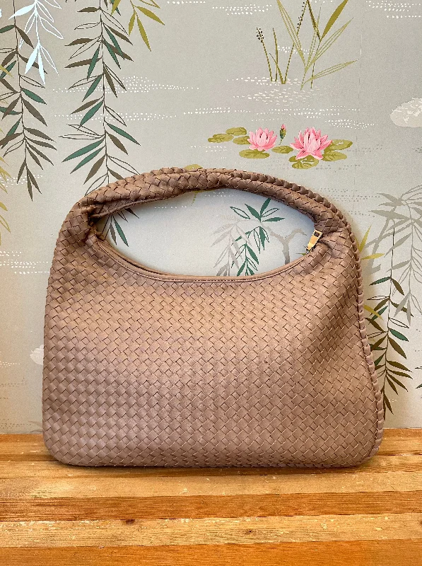 Spacious Bags With Holiday Promotions Andy Woven Bag Taupe