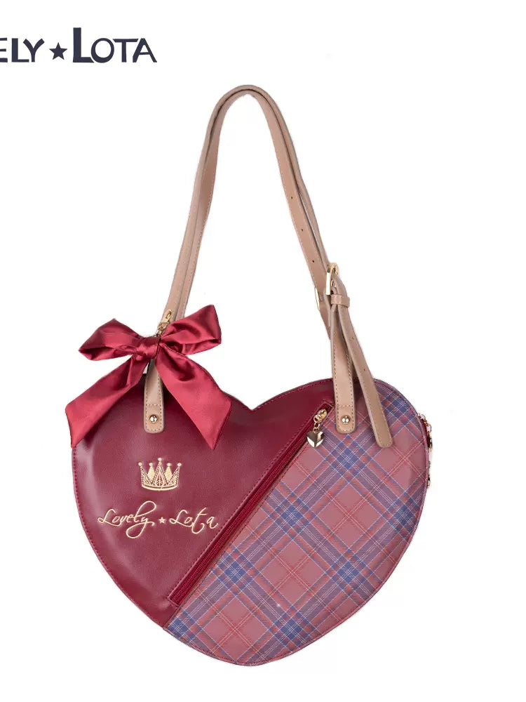 Limited Styles (Buy for me) Lovely Lota~Vintagle Lolita Round Butterfly Moon Bag