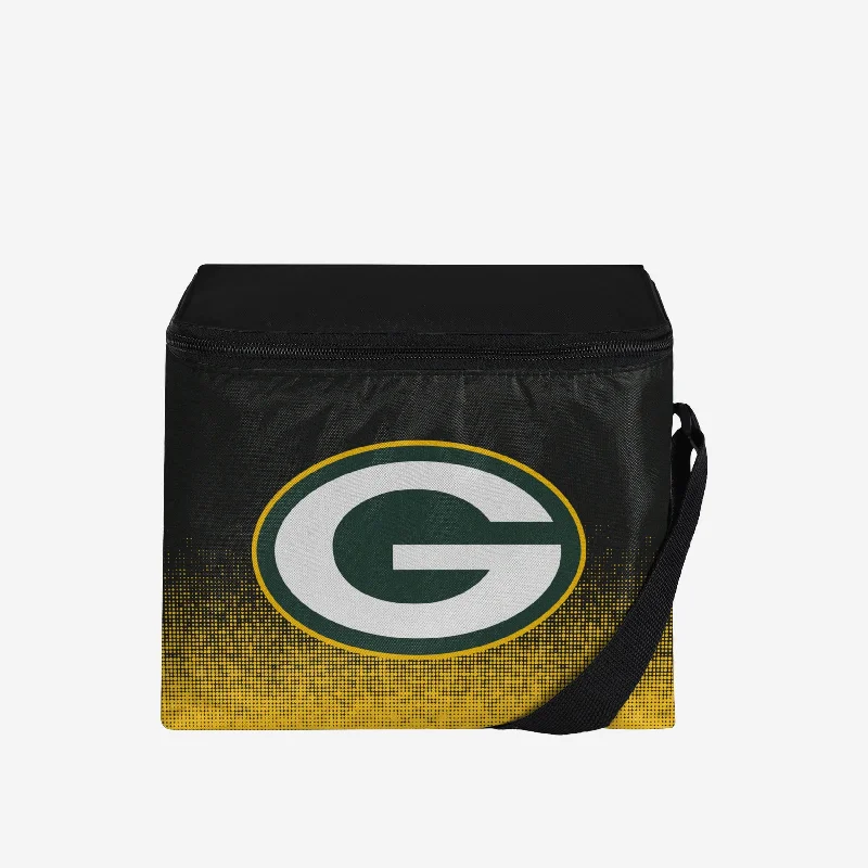 Stylish Bags With Discounts Green Bay Packers Big Logo Gradient 6 Pack Cooler