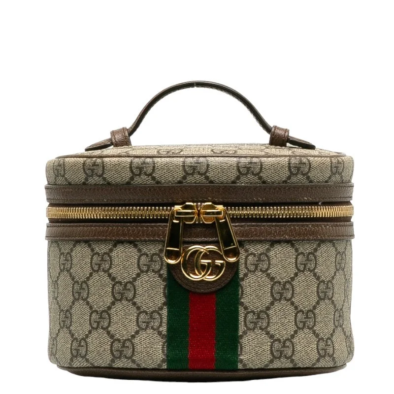 Style Redefined GUCCI Ophidia Supreme Vanity Case in Monogram GG 627463 Ladies
