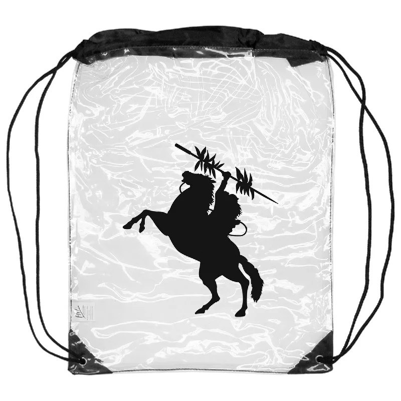Athleisure Style Sale Jardine Unconquered Silhouette Clear Drawstring Sportsack