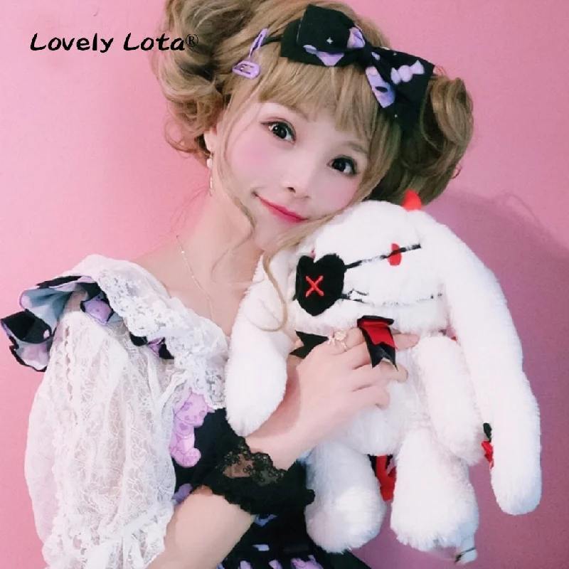 Luxury Casual Deals LovelyLota~KOKO Devil Rabbit~Kawaii Furry Rabbit Lolita  Bag