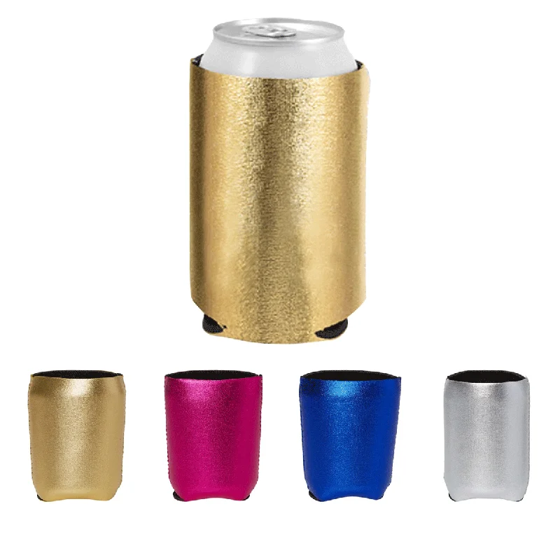 Get The Latest Trends Liberty Bags FT007M Metallic Neoprene Can Holder, Beverage Cooler