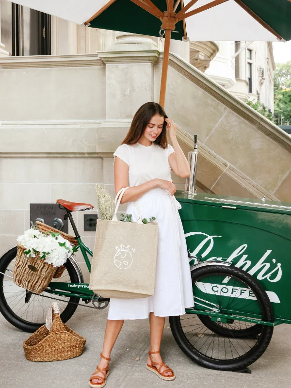 Festive Holiday Gift Bags Market Bag - Earth