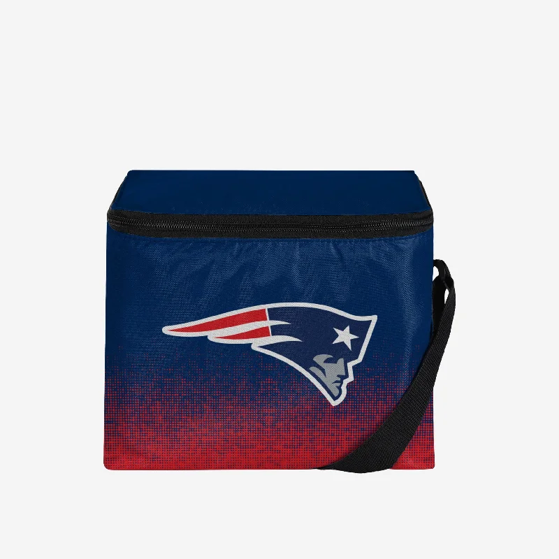 Unleash Your Style New England Patriots Big Logo Gradient 6 Pack Cooler