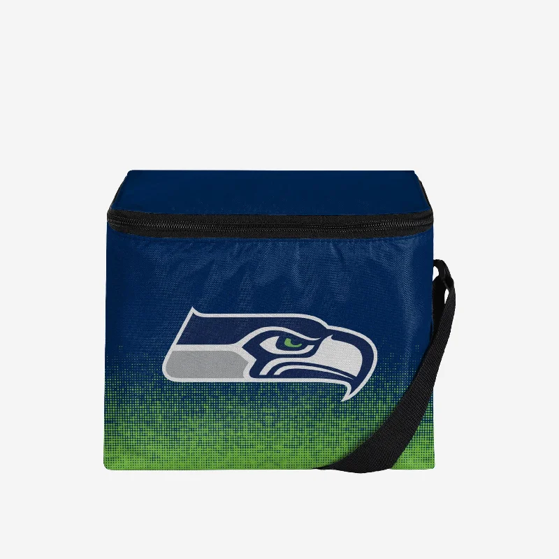 Additional Time-Limited Offers Seattle Seahawks Big Logo Gradient 6 Pack Cooler
