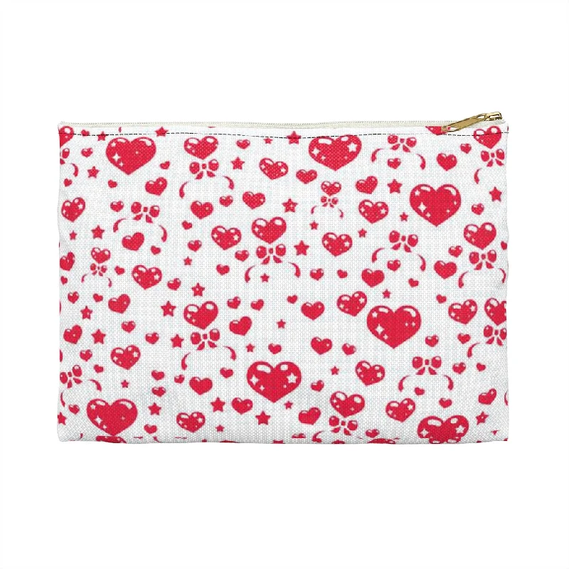 Urban Style Sweet Feelings White Accessory Pouch