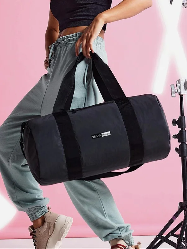 Fashion Forward Vegan Reflective Barrel Bag | Multiple Colours