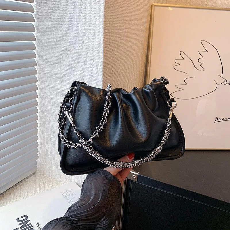 Compact Bags For Minimalist Travelers Women's Fashion Clouds Underarm Bag
