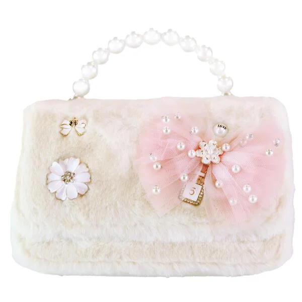 Trendy Bags For Women And Men In 2025 Fluffy Ivory Purse