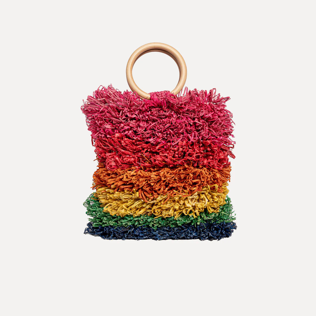 Stylish Bags For Fashion Influencers And Bloggers Baçal - colorful natural raffia bag Stylish Bags For Fashion Influencers And Bloggers Baçal - colorful natural raffia bag