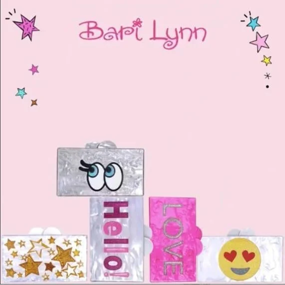 Vintage-Inspired Bari Lynn Acrylic Box Bag